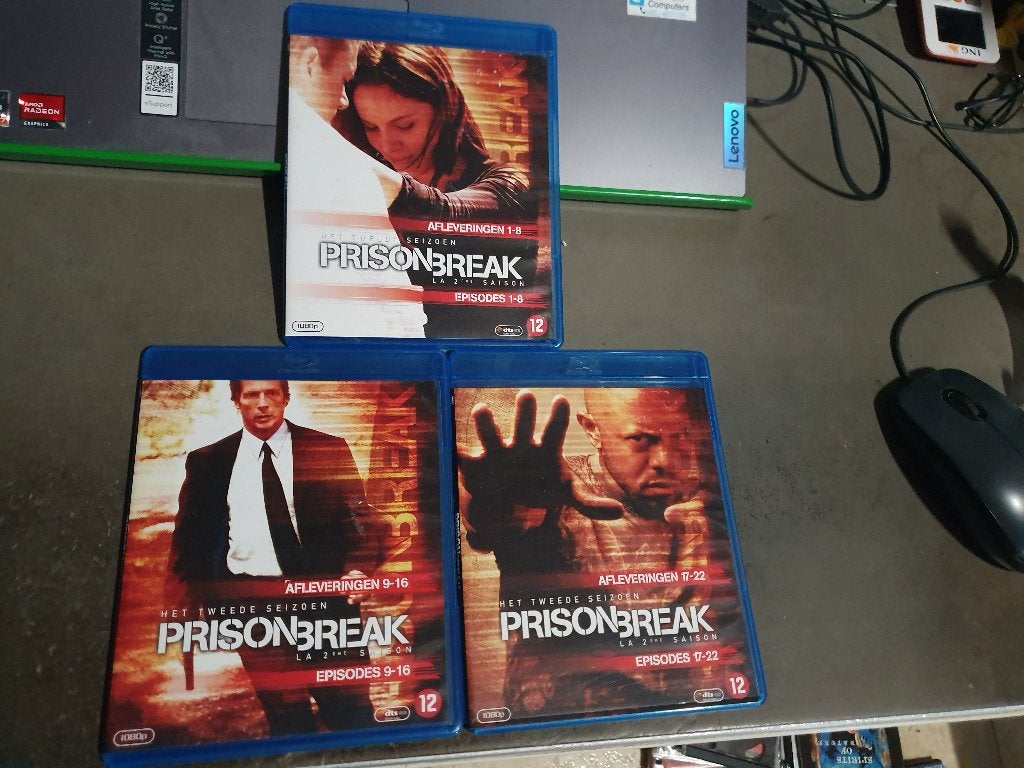 Prison Break seizoen 2 Aflevering 1-22 6blue-ray, Ophalen, Zo goed als nieuw, Actie