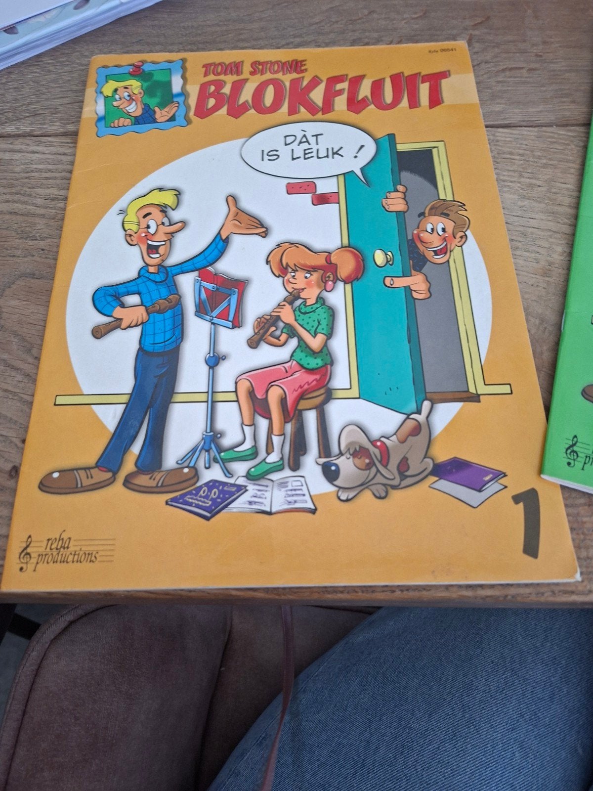 Tom Stone Blokfluit: Dat is Leuk! Deel 1 - Methodeboek, Ophalen of Verzenden, Gebruikt, Overige typen