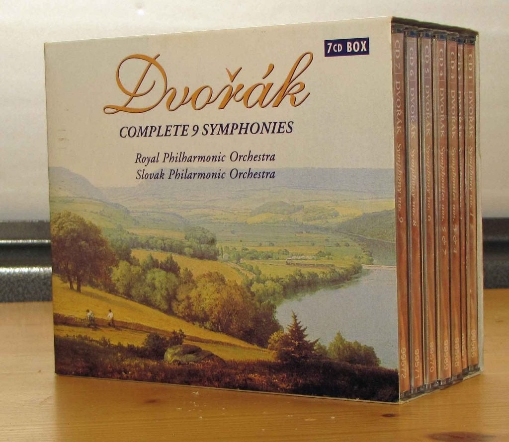 Dvorak alle 9 symphonieën in 7 CD box set, Boxset, Symfonie, Ophalen of Verzenden, Zo goed als nieuw