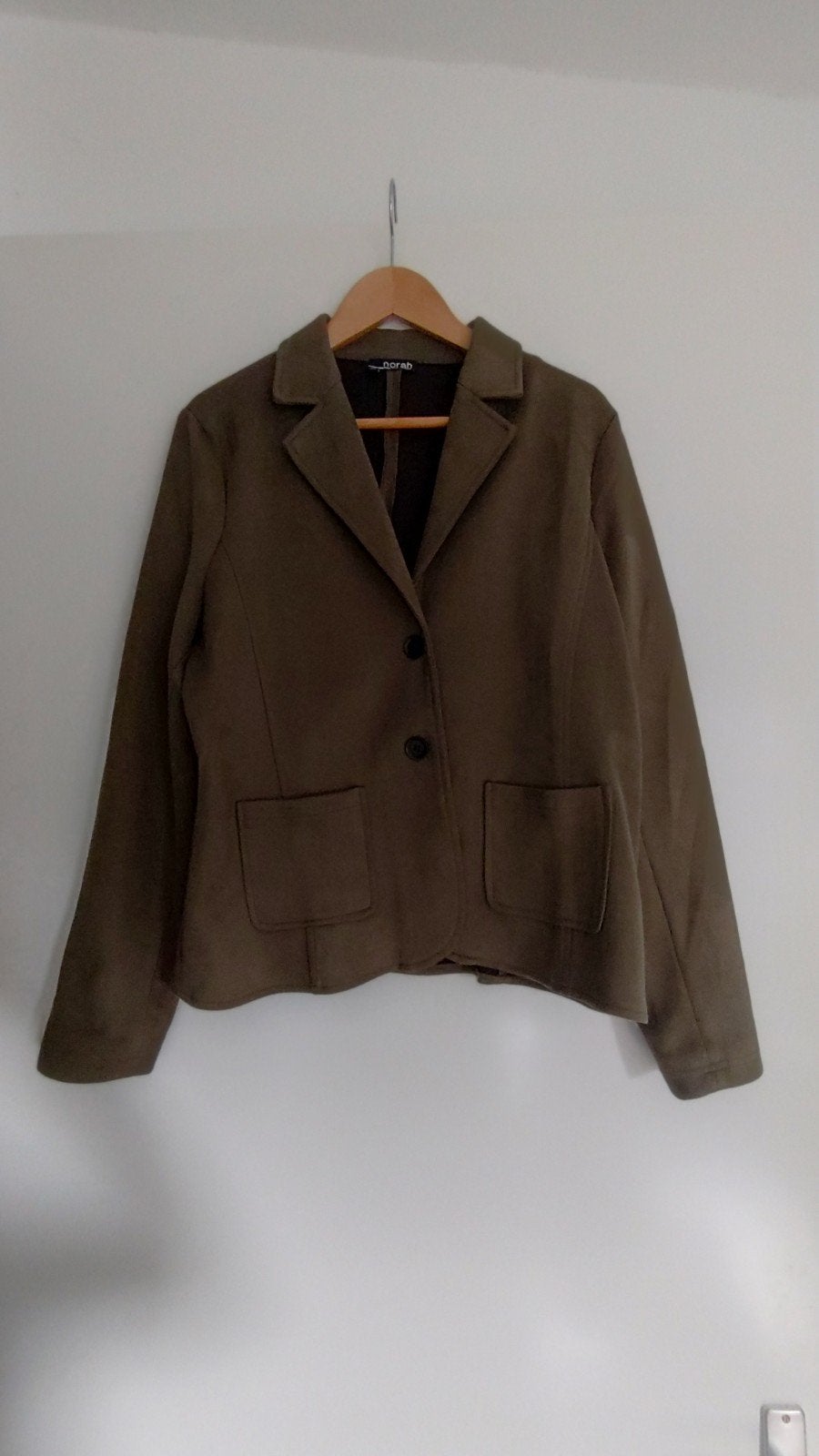 Blazer Norah - Olijfgroen - Maat 42 (valt ruim), Maat 42/44 (L), Ophalen of Verzenden, Zo goed als nieuw, Norah