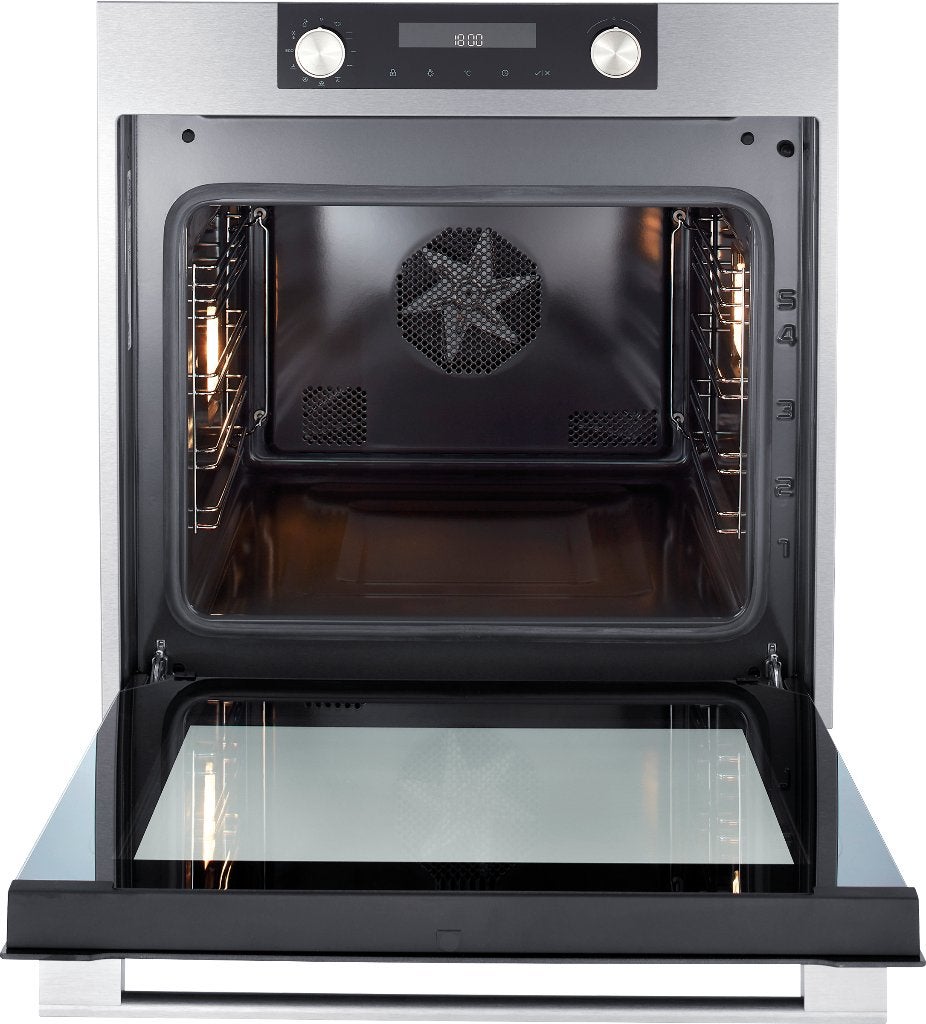 Inbouwoven ATAG Rvs , nieuw model., Hete lucht, Nieuw, Ophalen of Verzenden, Oven met grill