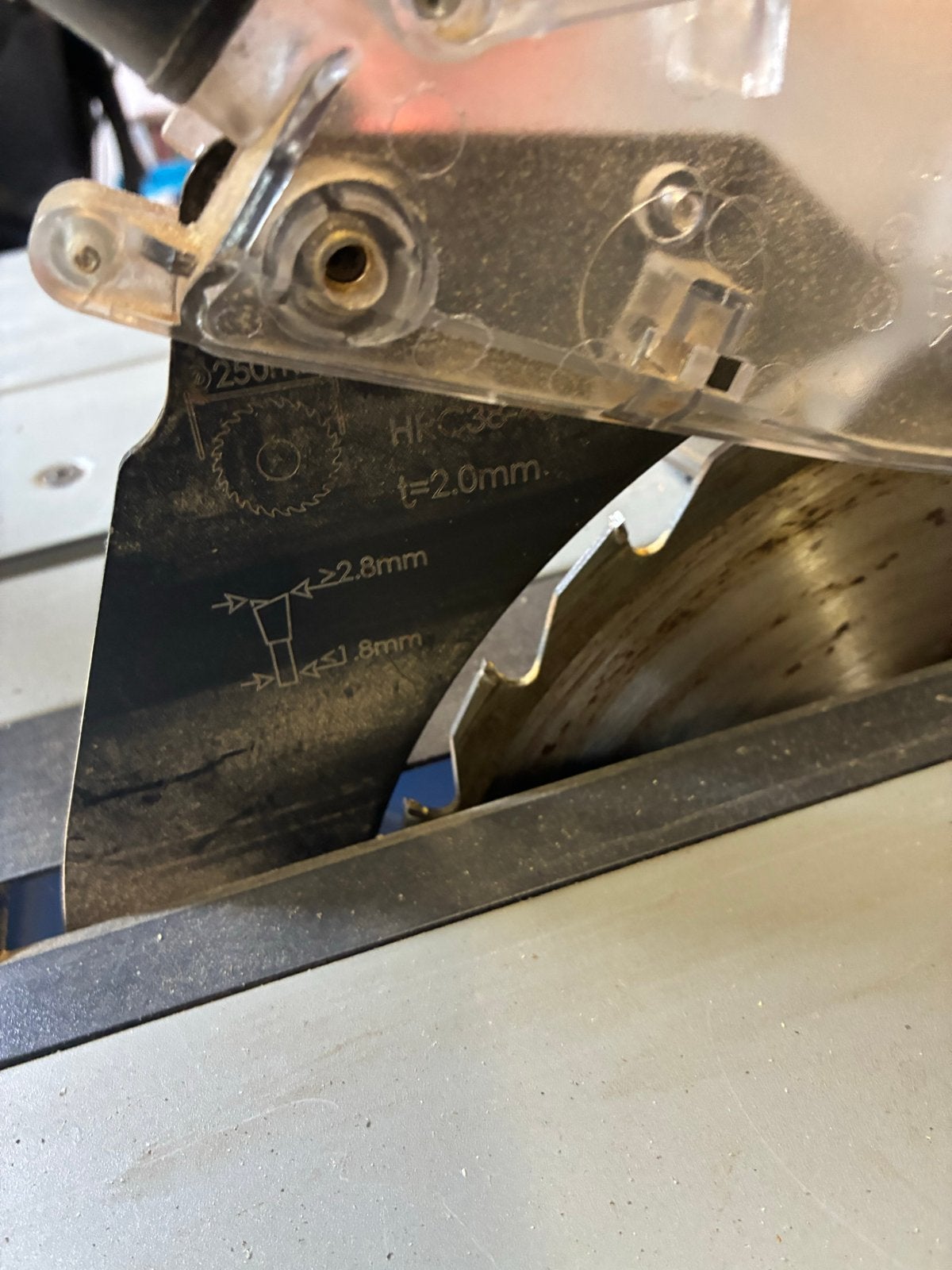 Scheppach HS100S Zaagtafel met afzuiging - i.g.st., Cirkelzaag, 70 mm of meer, Ophalen of Verzenden, Zo goed als nieuw