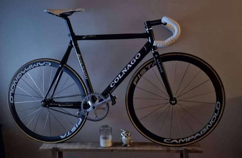 ZEER ZELDZAAM – COLNAGO C50 PISTA CARBON BAANFIETS – MAAT 58, Fietsen en Brommers, Overige merken, Minder dan 10 versnellingen