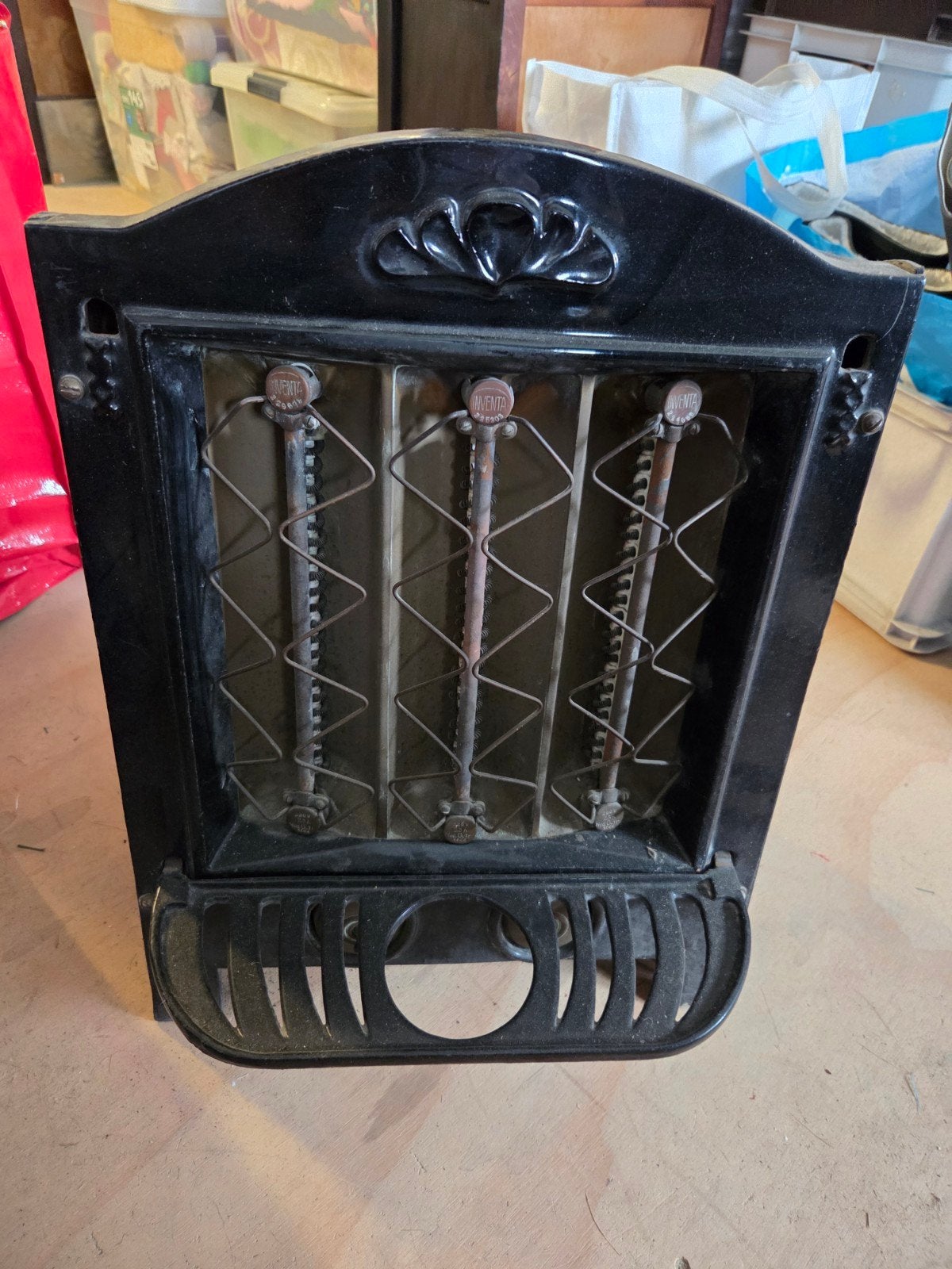 Vintage Inventa elektrische kachel - Decoratief, Antiek en Kunst, Ophalen