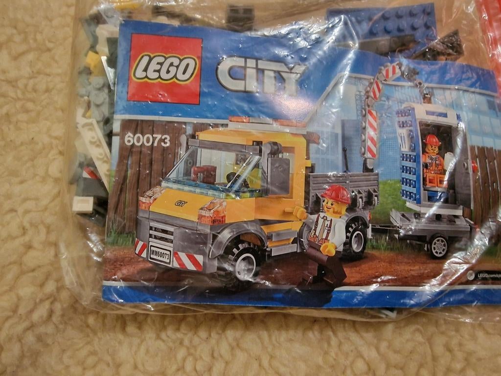 Lego City 60073 Afbraakwagen met Graafmachine, Compleet, Lego, Ophalen of Verzenden, Complete set