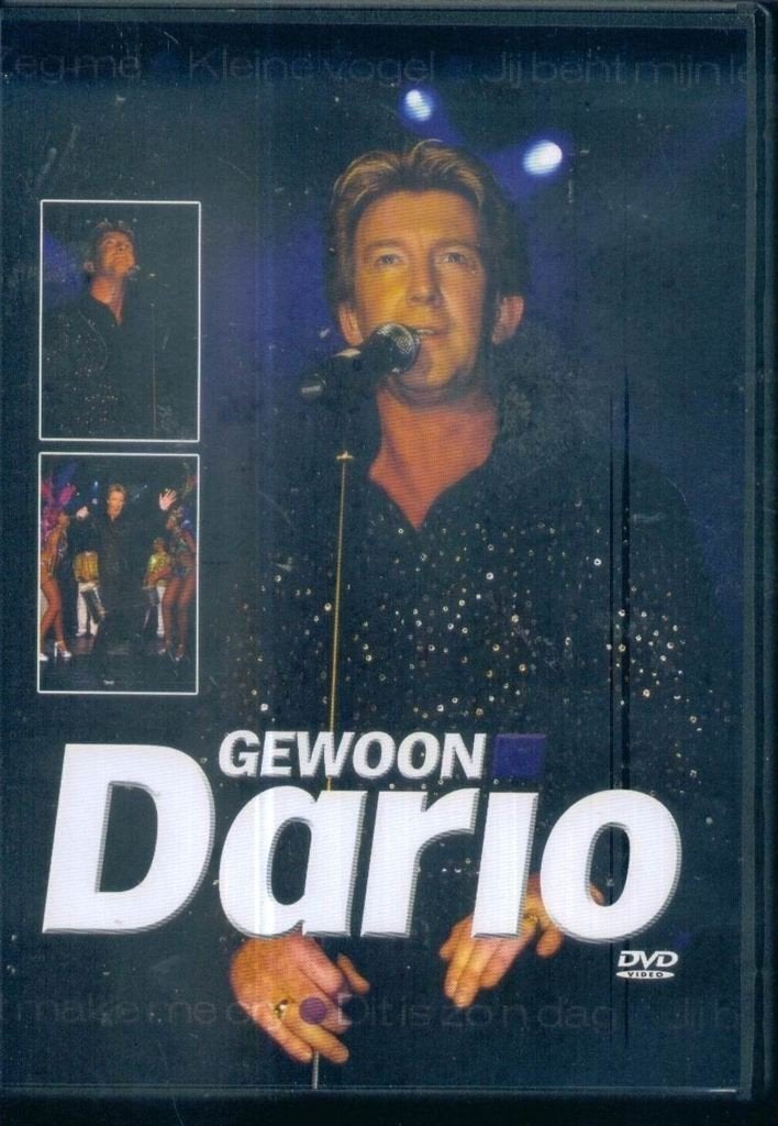 DVD van Dario - Gewoon Dario, Alle leeftijden, Verzenden, Nieuw in verpakking, Concert