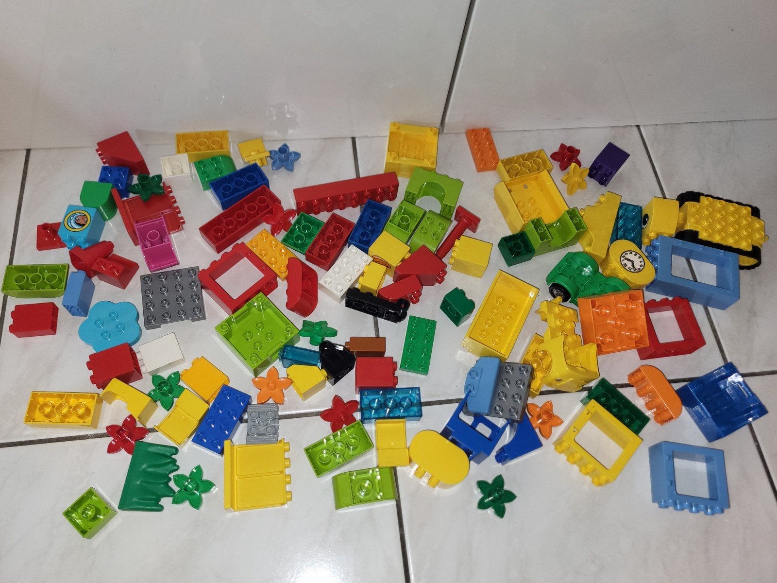 Duplo set met 100 onderdelen, Gebruikt, Ophalen of Verzenden, Duplo, Duplo