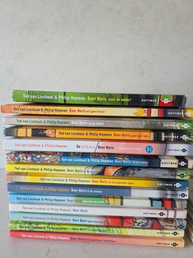 14x boeken - Boer Boris, Ophalen of Verzenden, Zo goed als nieuw, 3 tot 4 jaar