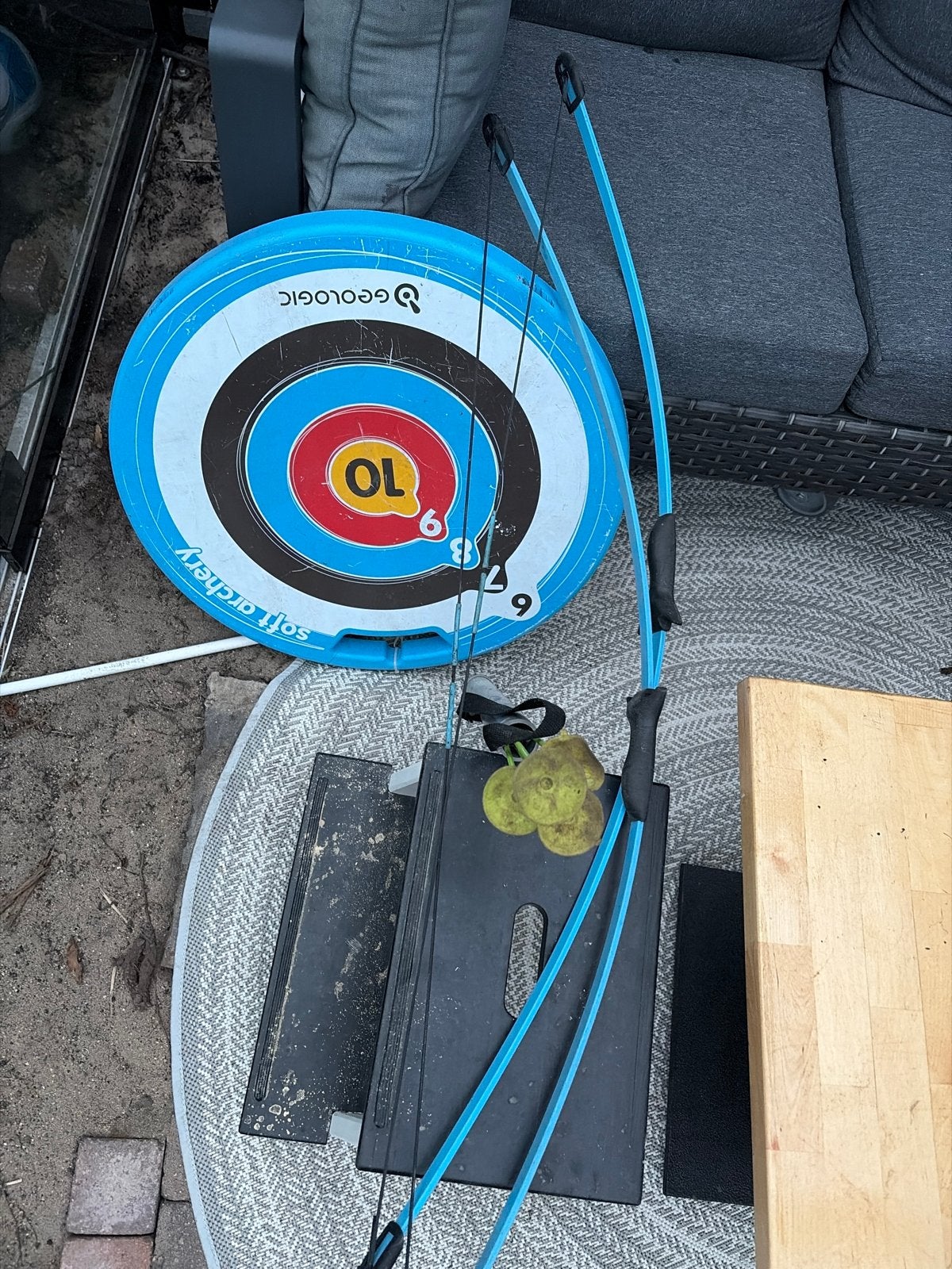 4 pijlen en 2 bogen voor kinderen - Geologic Soft Archery, Ophalen, Gebruikt, Overige typen