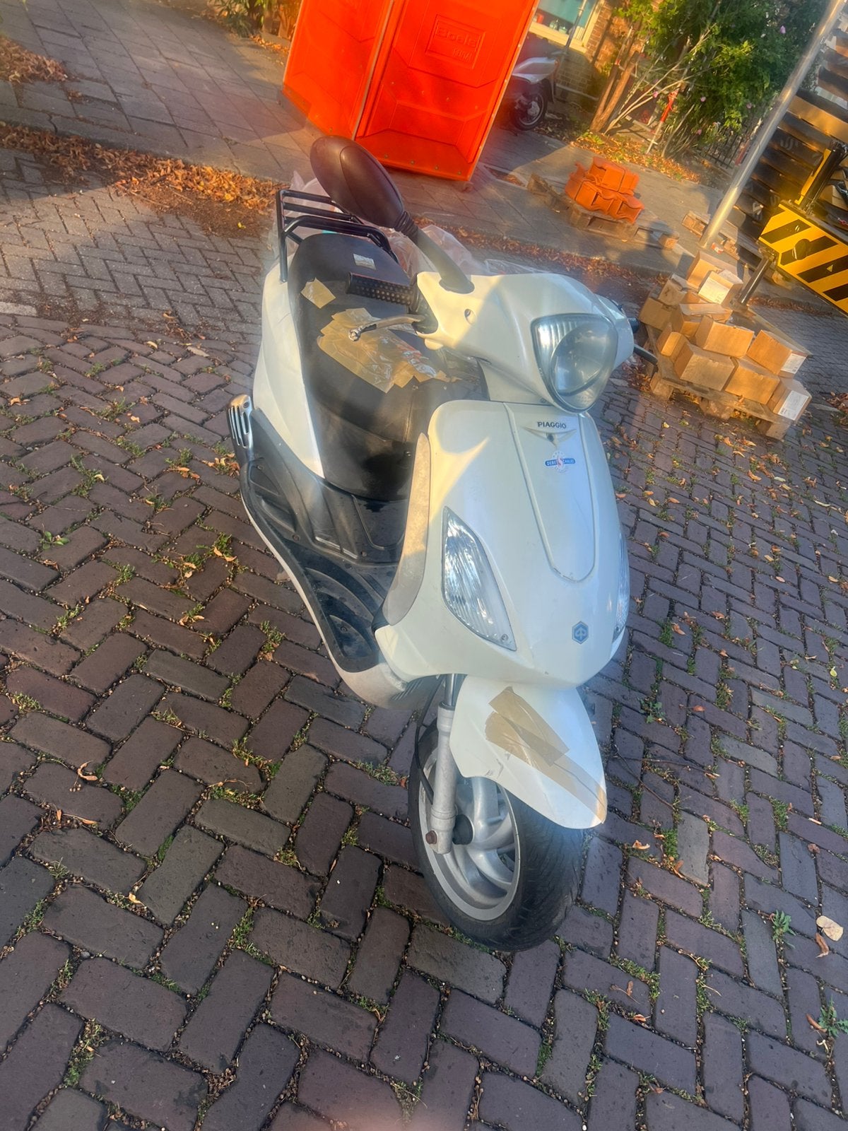 Piaggio fly 4T snorfiets scooter, Ophalen, Piaggio, Gebruikt, Benzine
