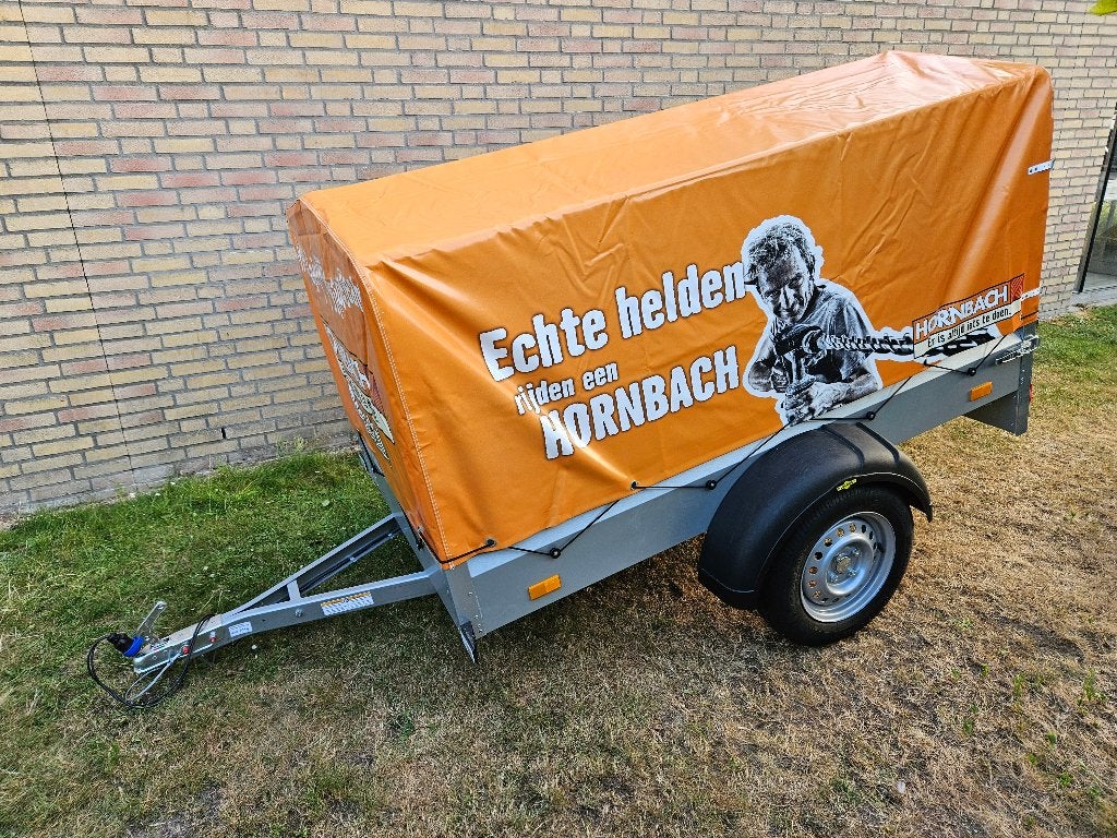 Humbaur Steely met huif, Ophalen, Zo goed als nieuw