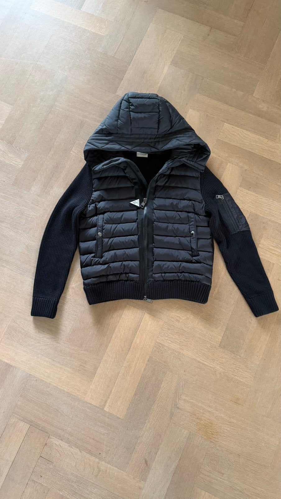 Moncler Cardigan Nieuw Maat S, Kleding | Heren, Ophalen of Verzenden, Zo goed als nieuw, Maat 46 (S) of kleiner, Zwart