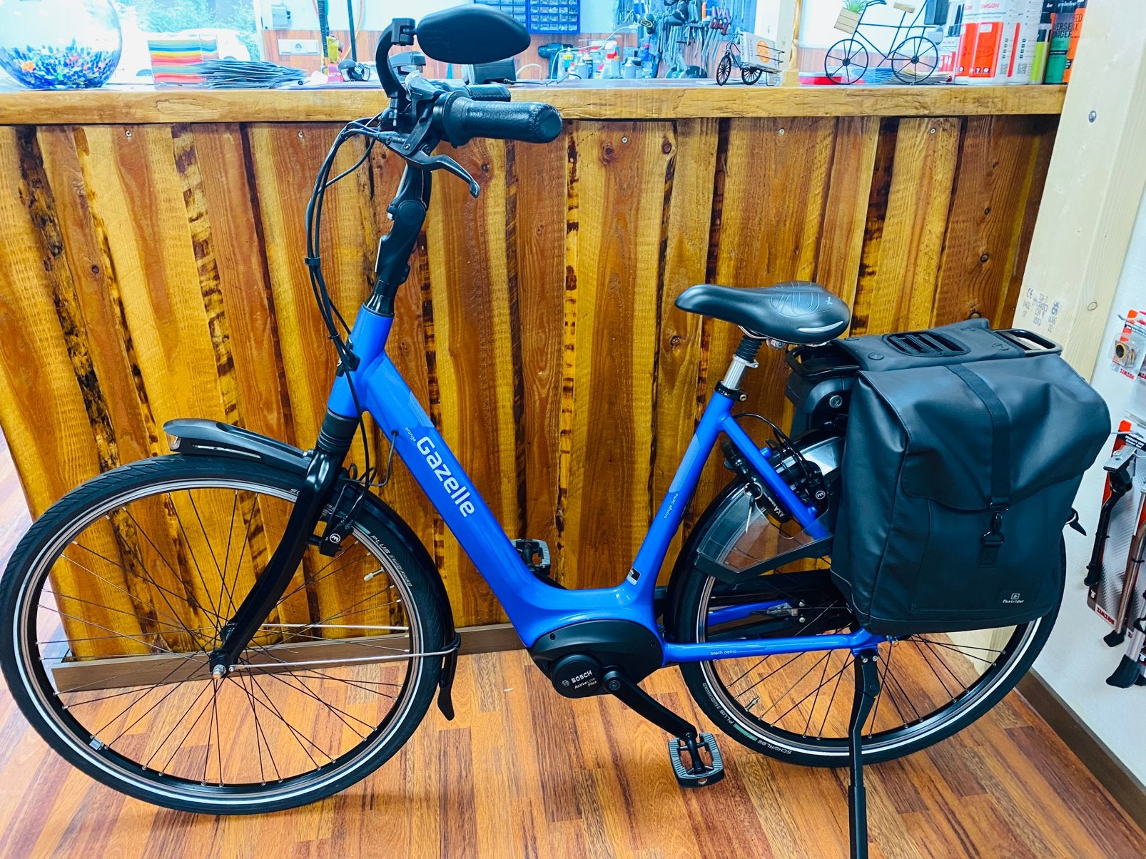Elektriche Gazelle Bosch Active Line plus Middenmotor 500wh,, Ophalen, 53 tot 56 cm, Velgrem, Zo goed als nieuw