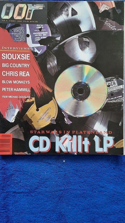 OOR 9-1986 CD killt LP Siouxsie Big Country Blow Monke, Ophalen of Verzenden, Zo goed als nieuw, Muziek, Film of Tv