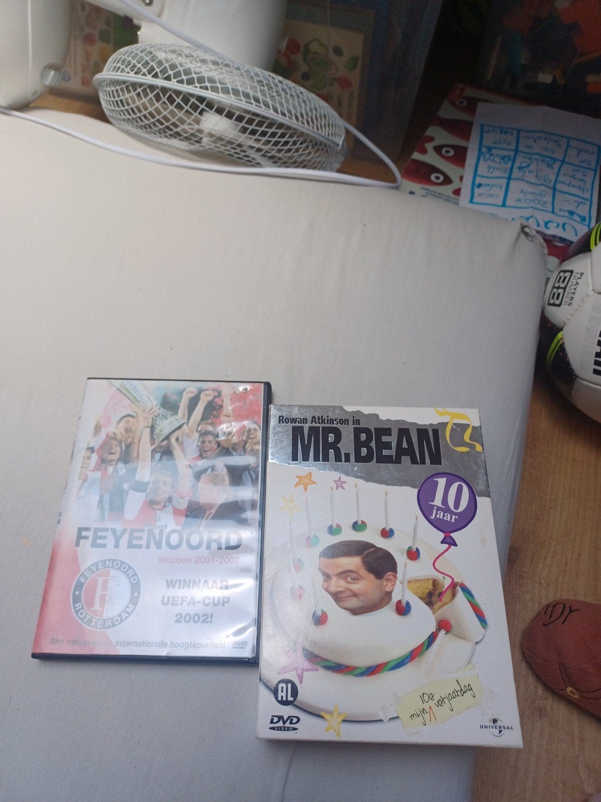 Mr. Bean DVD Boxset & Feyenoord DVD, Ophalen of Verzenden