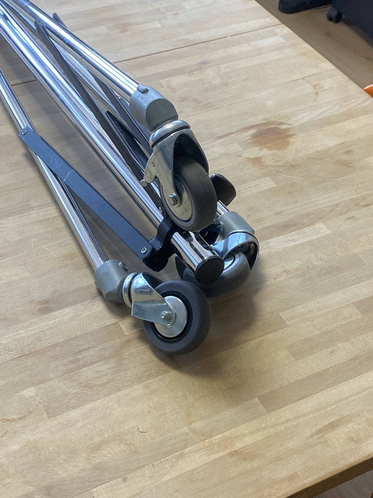 manfrotto 007csu push up stand, Audio, Tv en Foto, Fotografie | Statieven en Balhoofden, Ophalen of Verzenden, Gebruikt, Driepoot