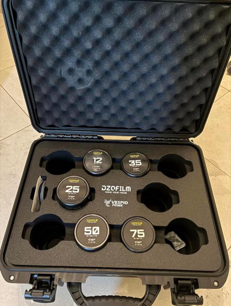 DZOFilm Vespid Prime 5-Lens Kit PL+EF, Ophalen of Verzenden, Zo goed als nieuw