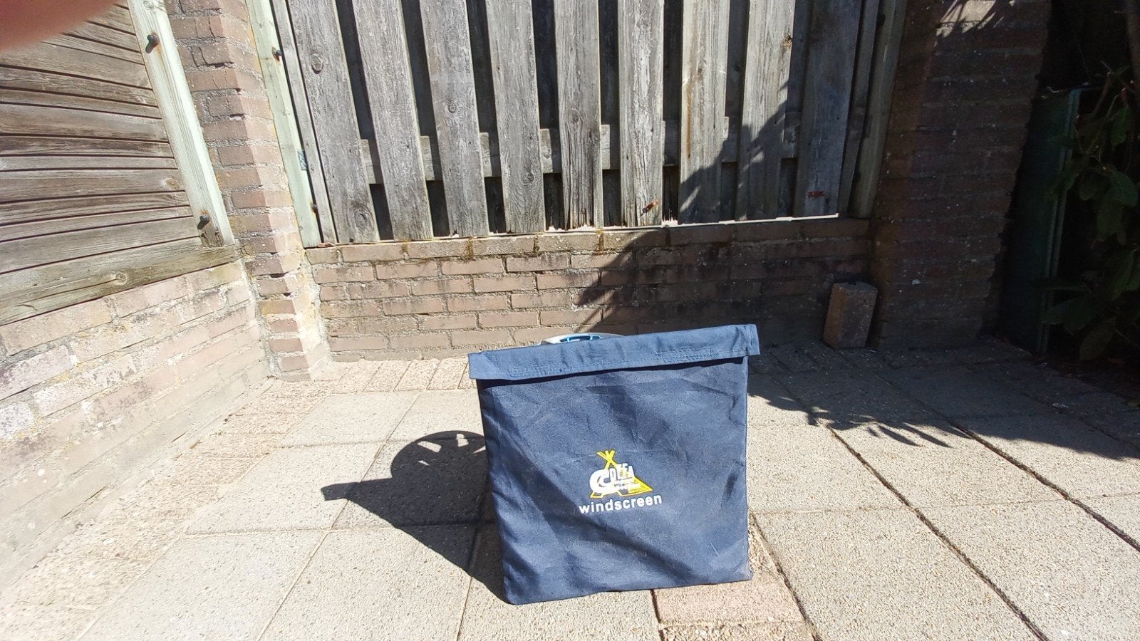 Windscherm voor campinggasfles, Ophalen, Zo goed als nieuw, 30 cm of meer