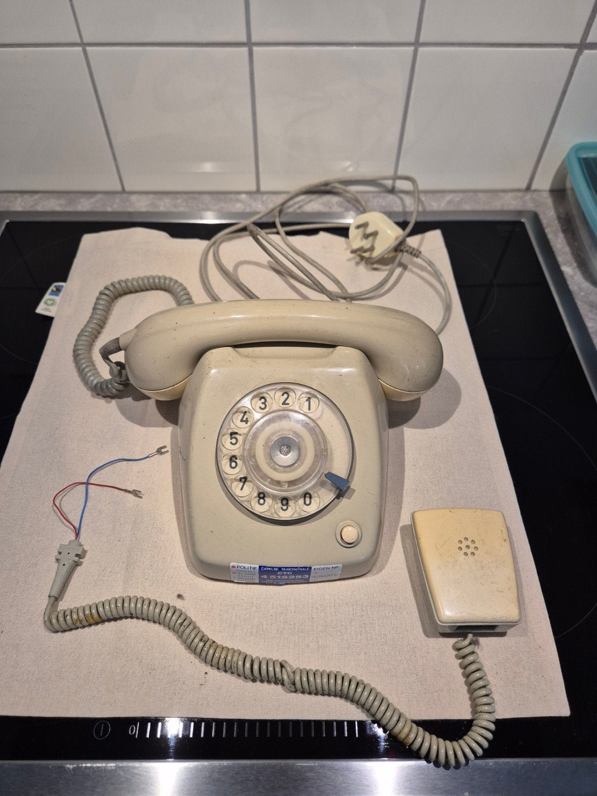 PTT telefoon, Telecommunicatie, Ophalen