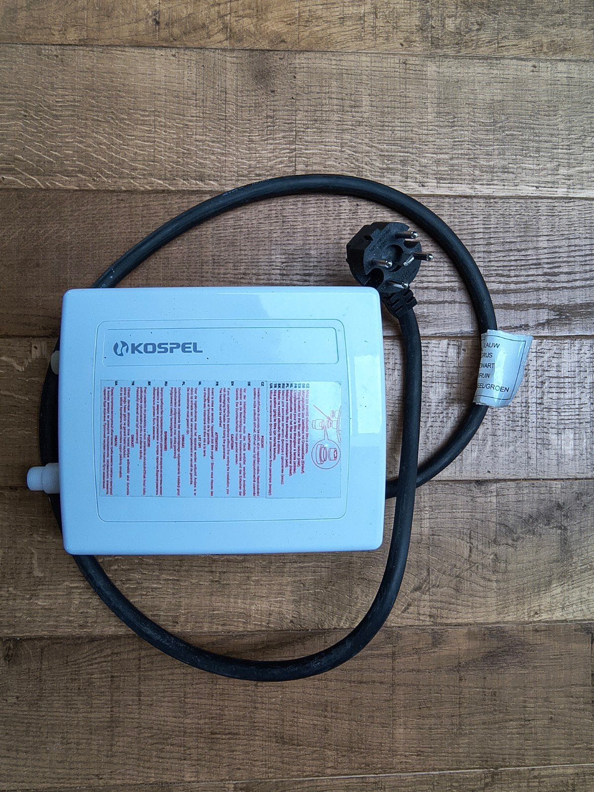 Masterwatt Kospel Amicus 5,5 kW elektrische geiser, Geiser, Ophalen of Verzenden, Zo goed als nieuw, Minder dan 20 liter