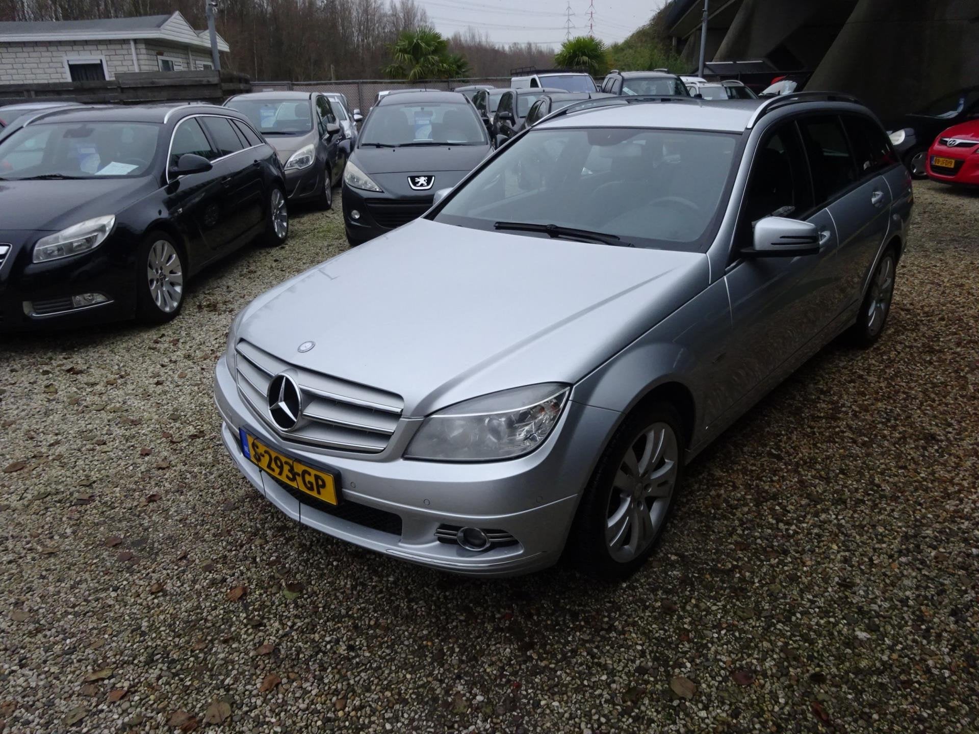 Mercedes-Benz C-klasse Estate 200 K Avantgarde Automaat Trek, Auto's, Mercedes-Benz, Achterwielaandrijving, 4 cilinders, Grijs