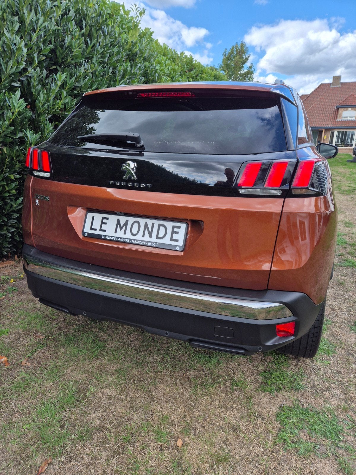 Peugeot 3008 1.2 Exclusieve 2020 leder panodak 18inch, Auto's, Leder, Bedrijf, Handgeschakeld, 130 pk