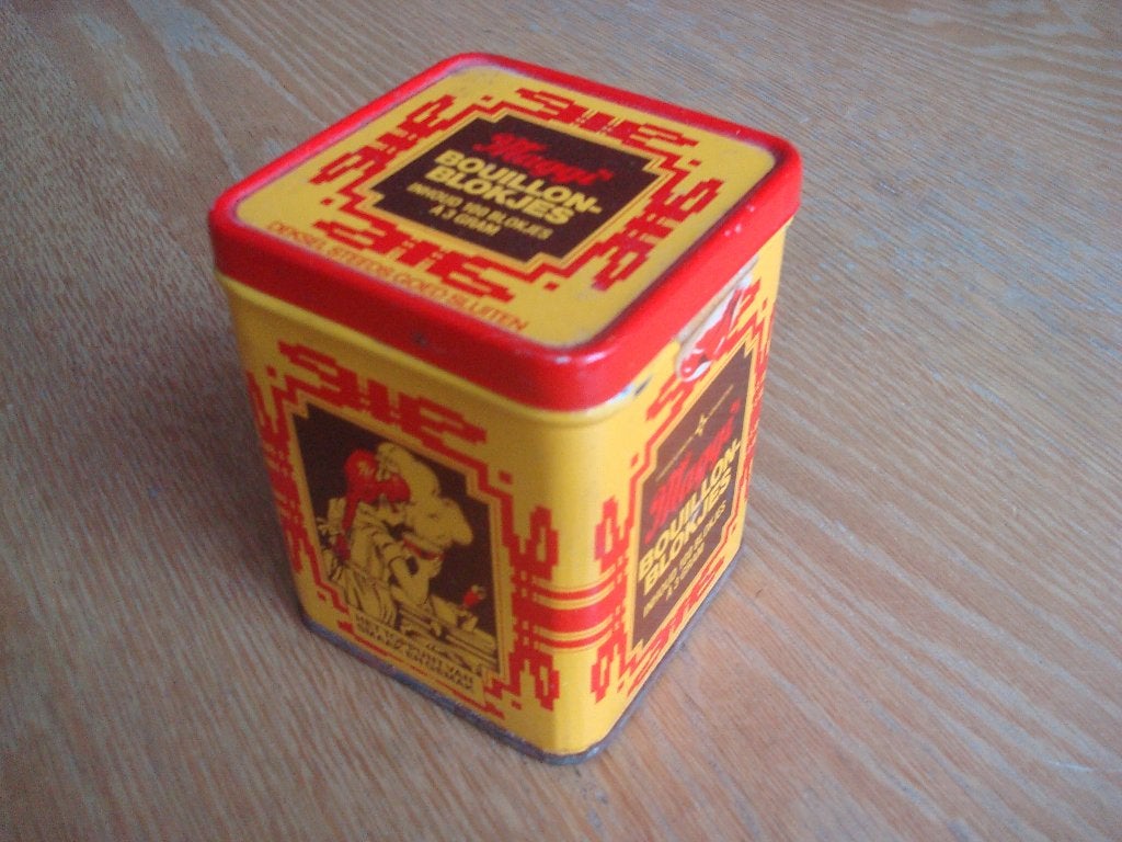 Blik Maggi Bouillonblokjes, Verzamelen, Ophalen of Verzenden, Gebruikt, Overige