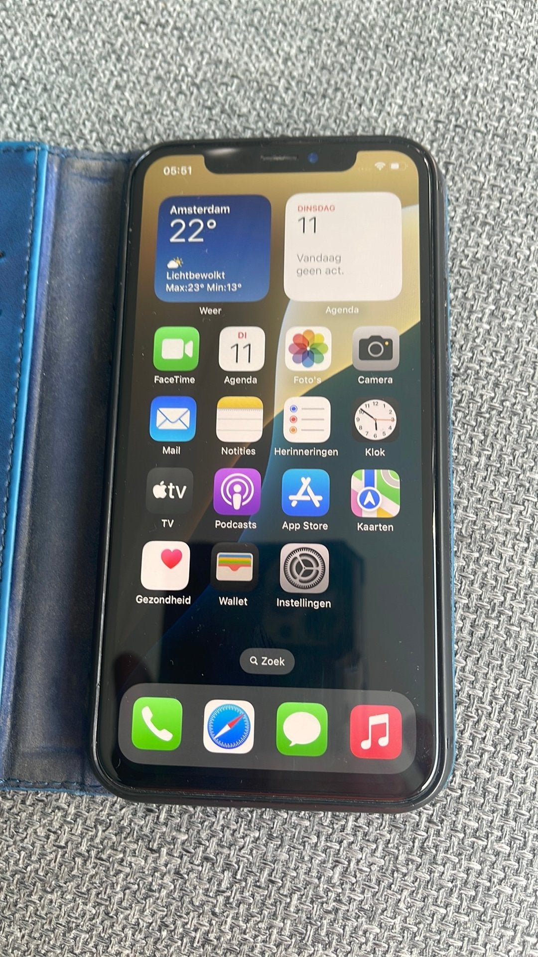 Iphone XS, Ophalen, Gebruikt, 75 %, Zwart