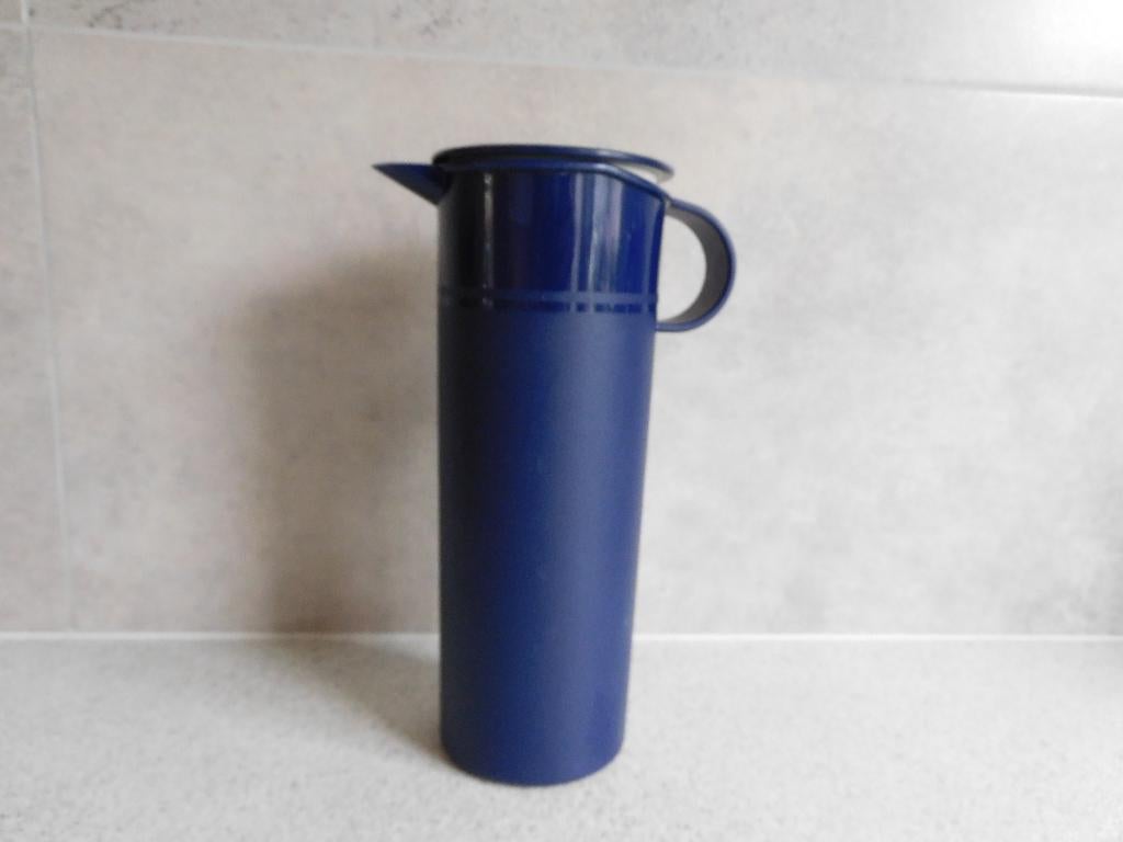Tupperware Preludio Party Koelkast Kan 1 Liter Indigo, Ophalen of Verzenden, Zo goed als nieuw, Blauw, Beker of Kan