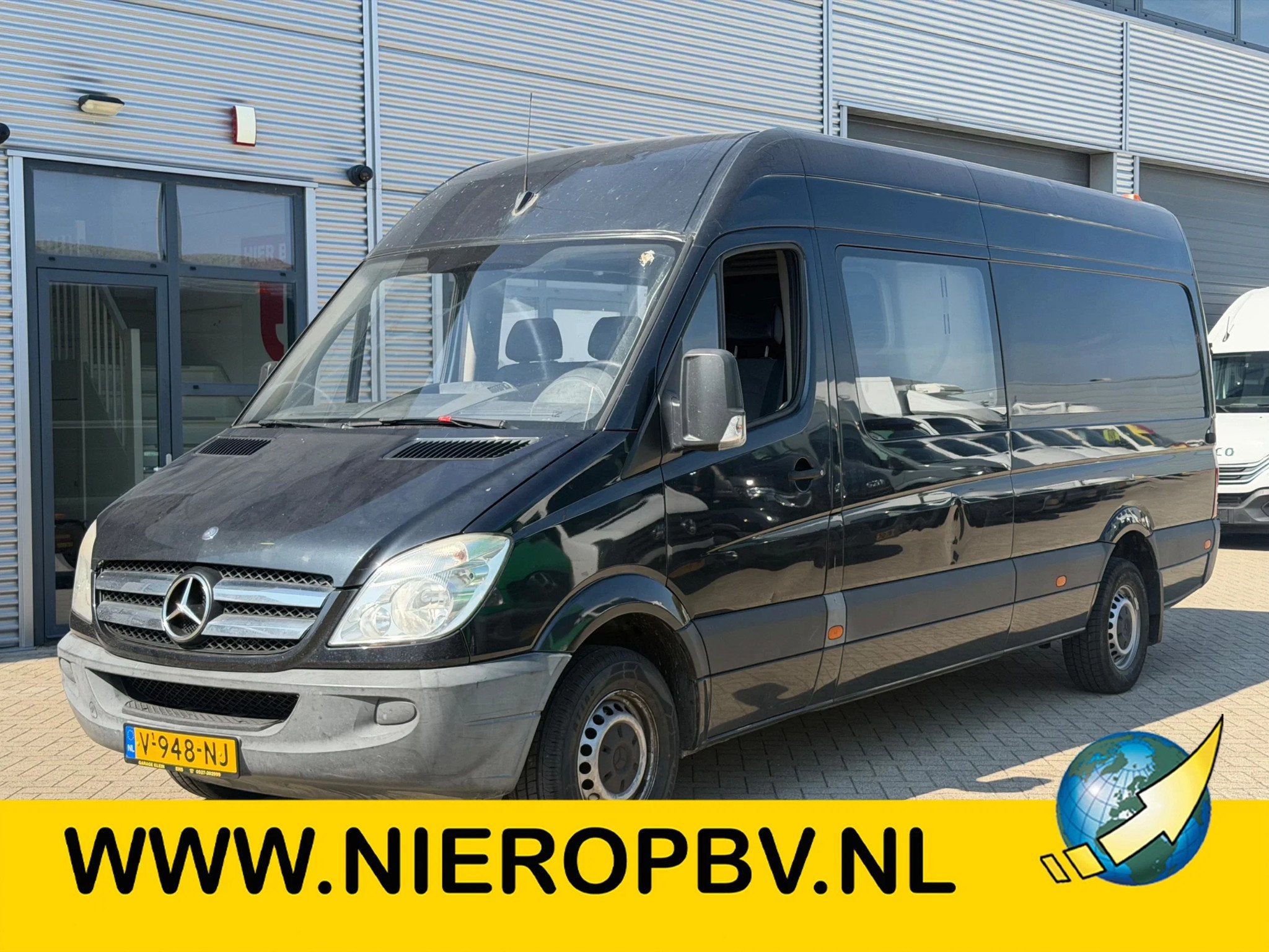 Mercedes-Benz Sprinter 316CDI L3H2 Dubbelcabine 6+1 Pers Tre, Auto's, Euro 5, 4 cilinders, 7 stoelen, Mercedes-Benz