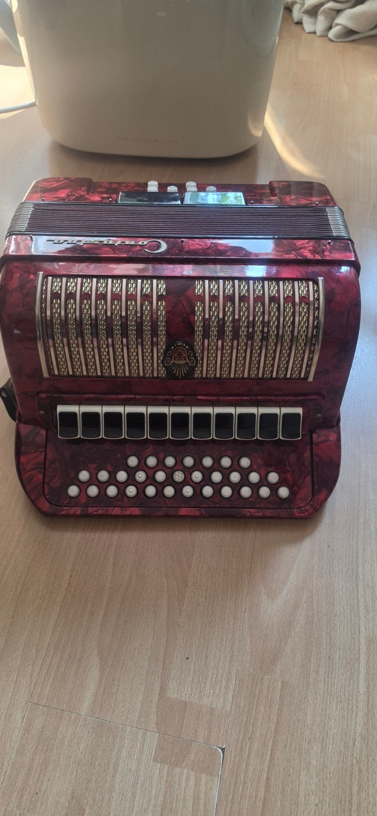 contasina accordeon no 12696, Muziek en Instrumenten, Accordeons, Ophalen of Verzenden