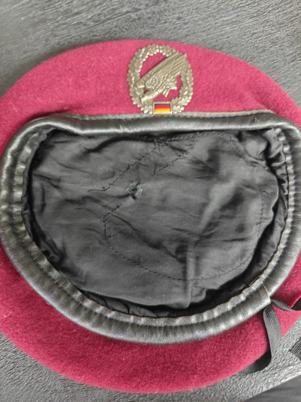 Baret Fallschirmjäger Bundeswehr, Ophalen of Verzenden