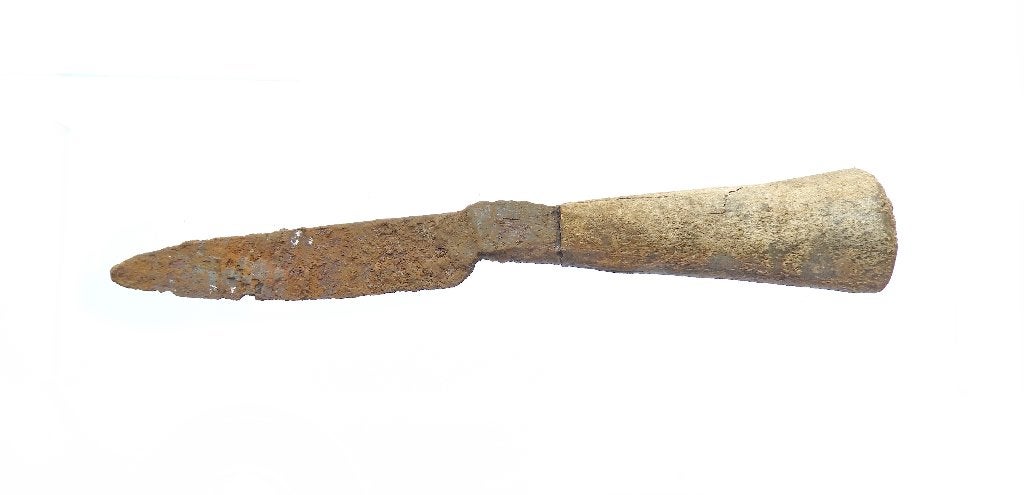 Mesheft been  L162mm  b465, Ophalen of Verzenden