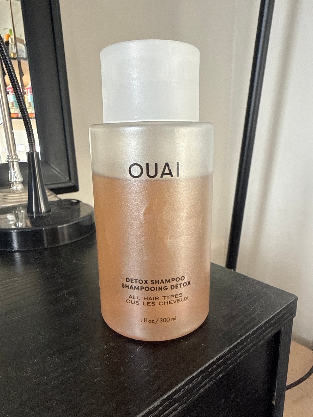 OUAI Detox Shampoo - 300 ml voor alle haartypes, Ophalen of Verzenden, Zo goed als nieuw, Shampoo of Conditioner