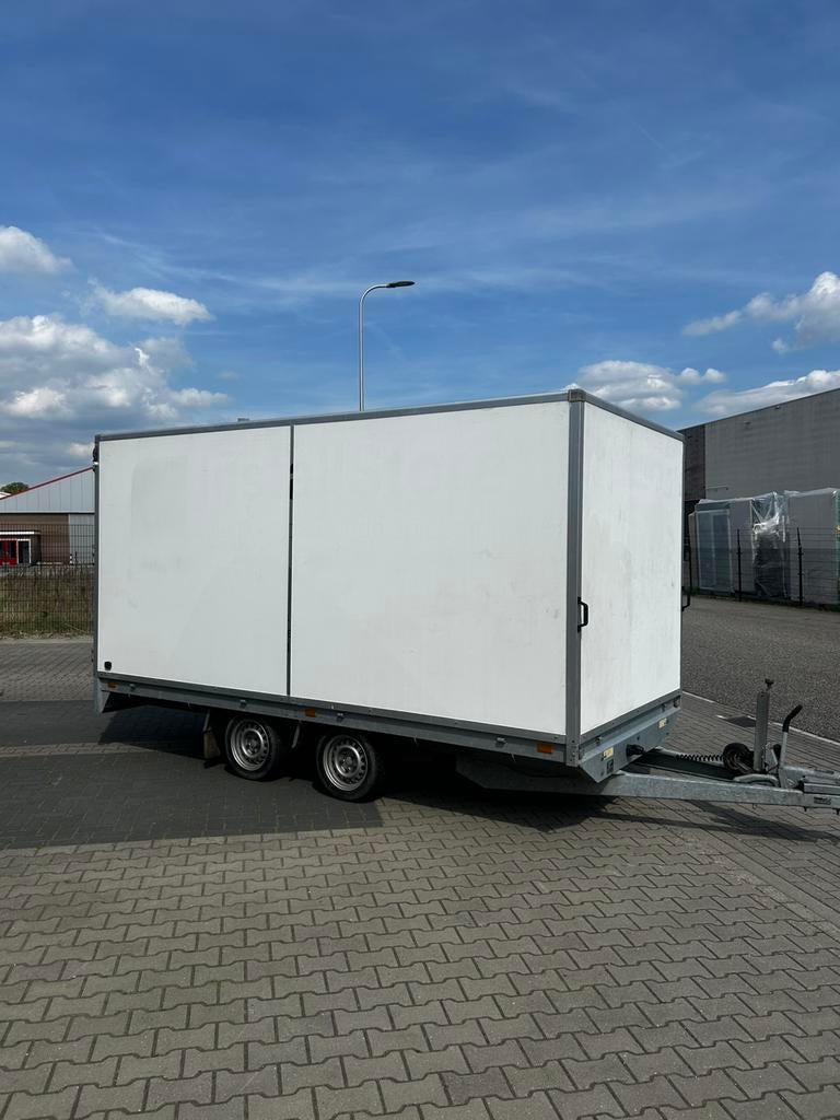 Saris gesloten aanhanger, Auto diversen, Aanhangers en Bagagewagens, Ophalen, Gebruikt
