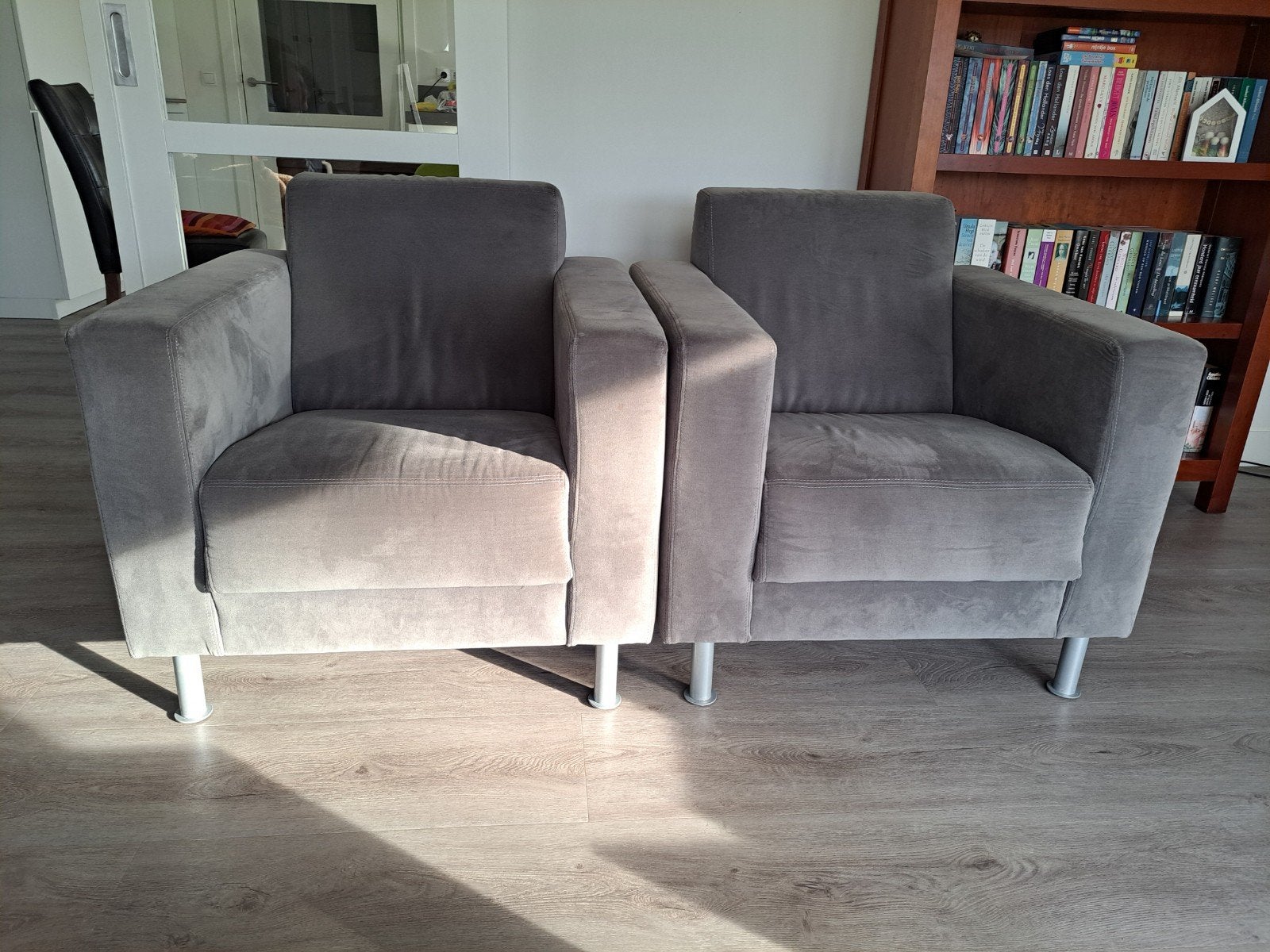 2 Fauteuils/ stoelen van Montel, Ophalen, Gebruikt, 75 tot 100 cm, 75 tot 100 cm
