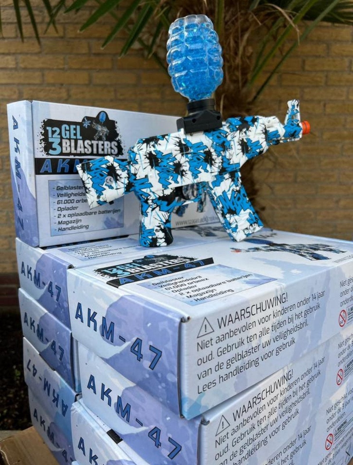 Gel Blaster AKM-47 met gratis accessoires en 10.000 Orbeez, Ophalen of Verzenden, Nieuw