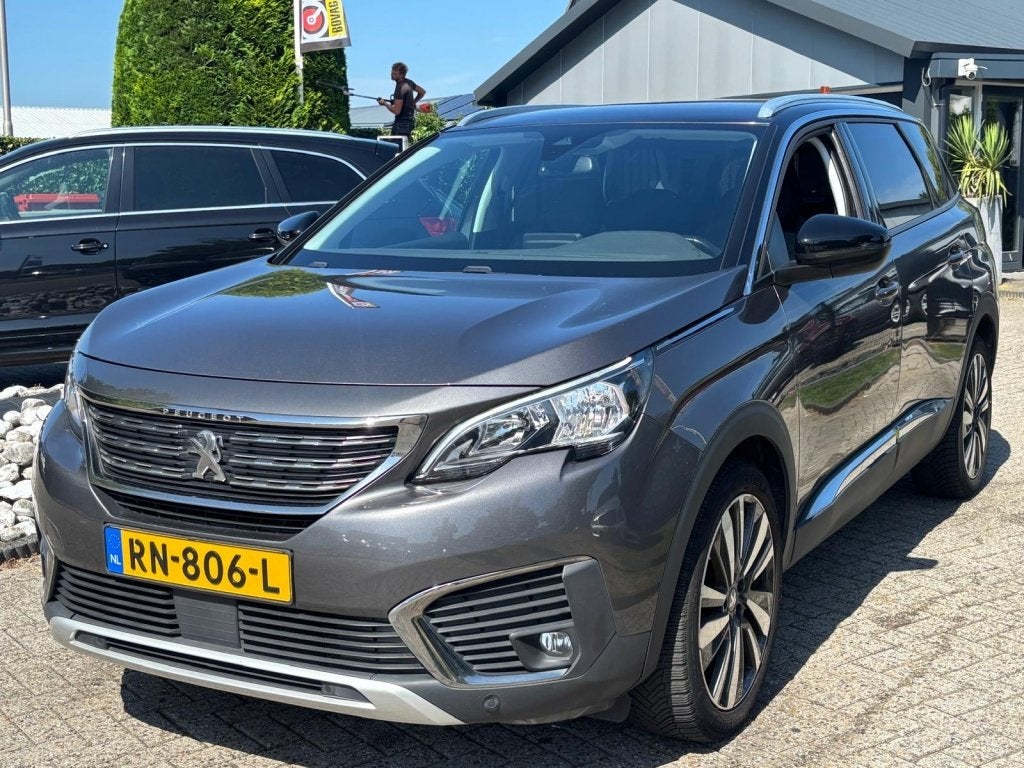 Peugeot 5008 1.2 Benzine Allure 7-Persoons 2018 Trekhaak NL, Gebruikt, Euro 6, 1199 cc, Origineel Nederlands
