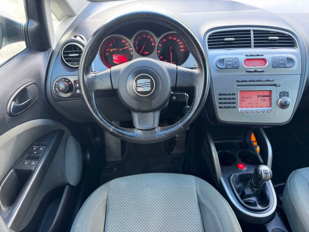 Seat Altea 1.6 Sportrider 5drs airco cruise keurige voertuig, Gebruikt, 1295 kg, 4 cilinders, Metallic lak