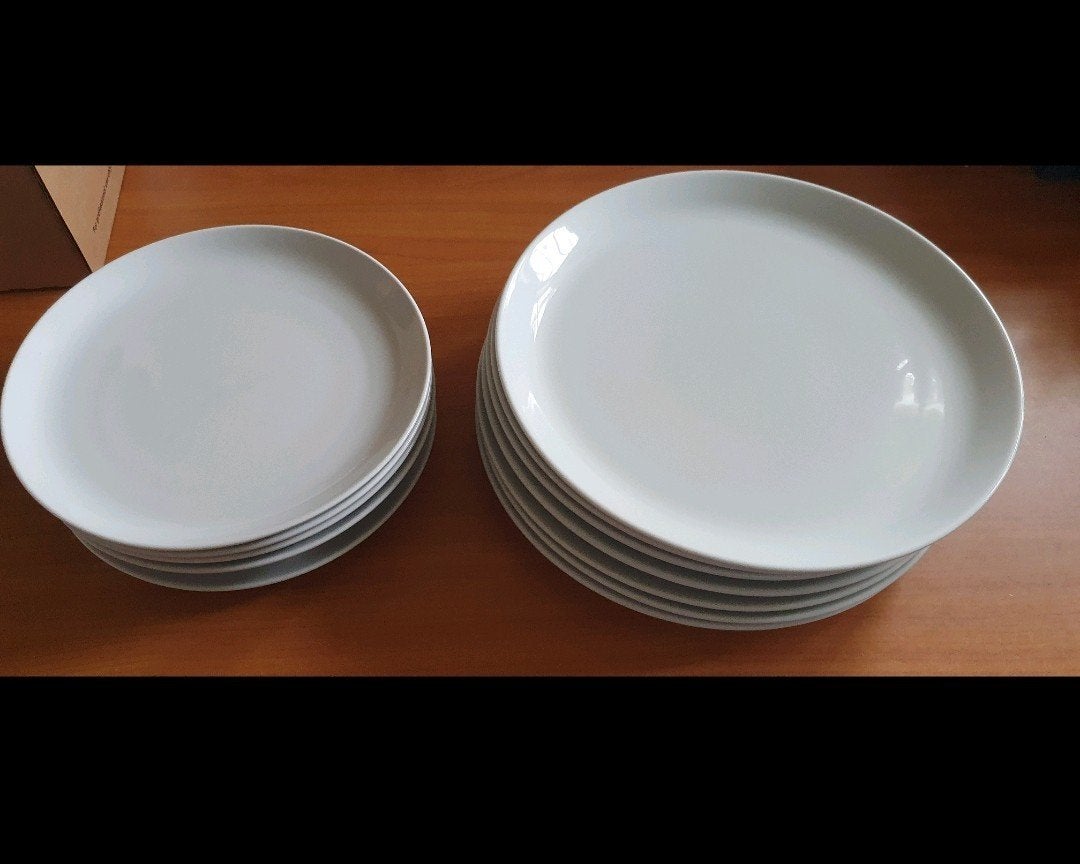 ah vivo villeroy en boch porselein servies borden bordjes, Ophalen of Verzenden, Gebruikt, Bord(en)