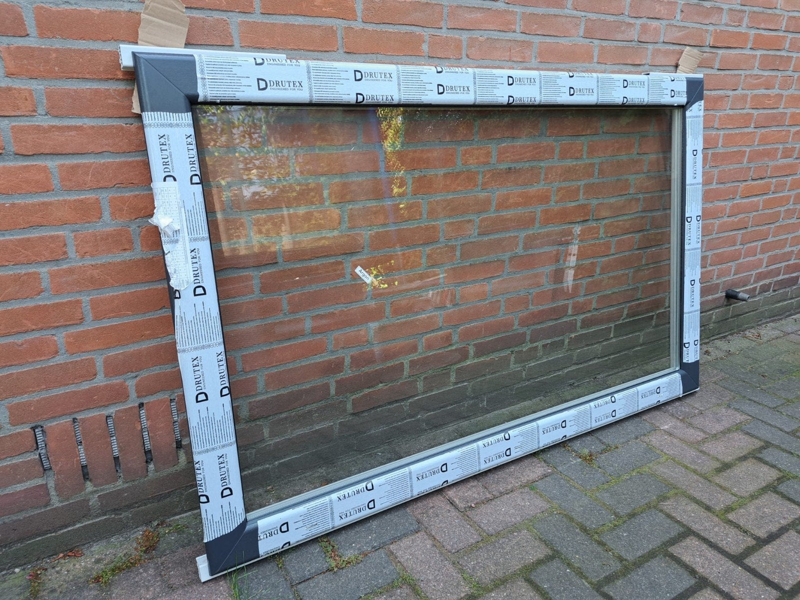 Kunststof kozijn antraciet / wit, Ophalen, Kunststof, Raamkozijn, Nieuw