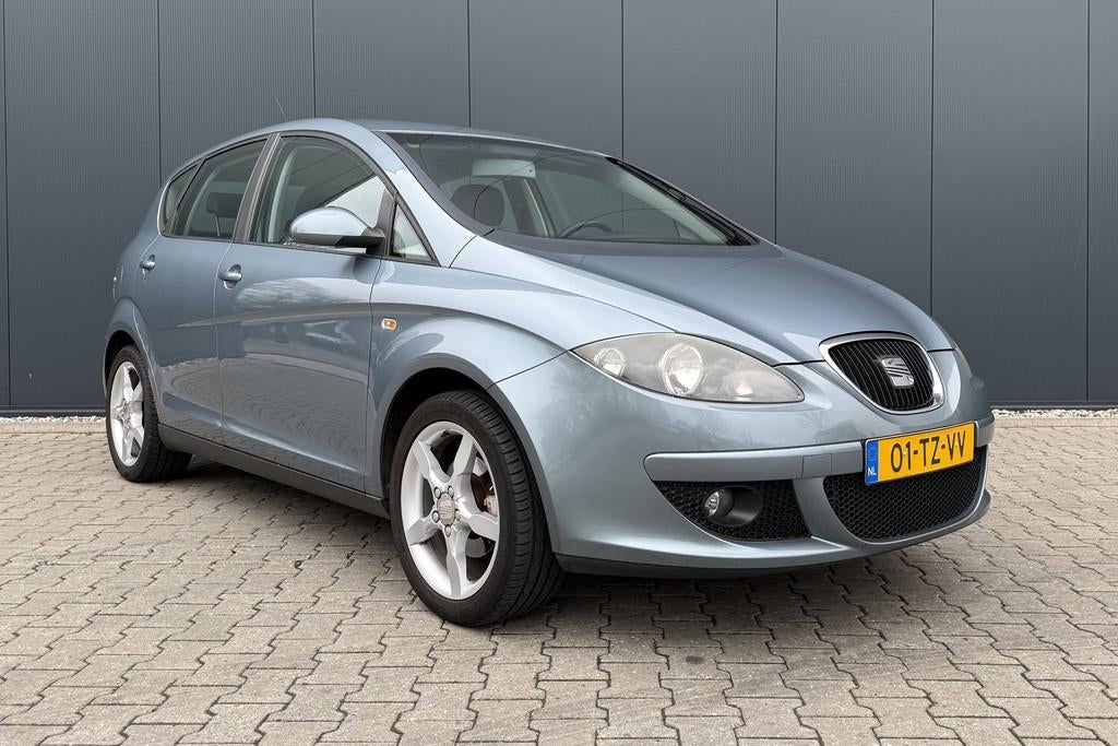 Seat Altea 1.6 Stylance Airco Cruise Trekhaak NAP nieuw APK, Auto's, Seat, Stof, Gebruikt, 4 cilinders, Blauw