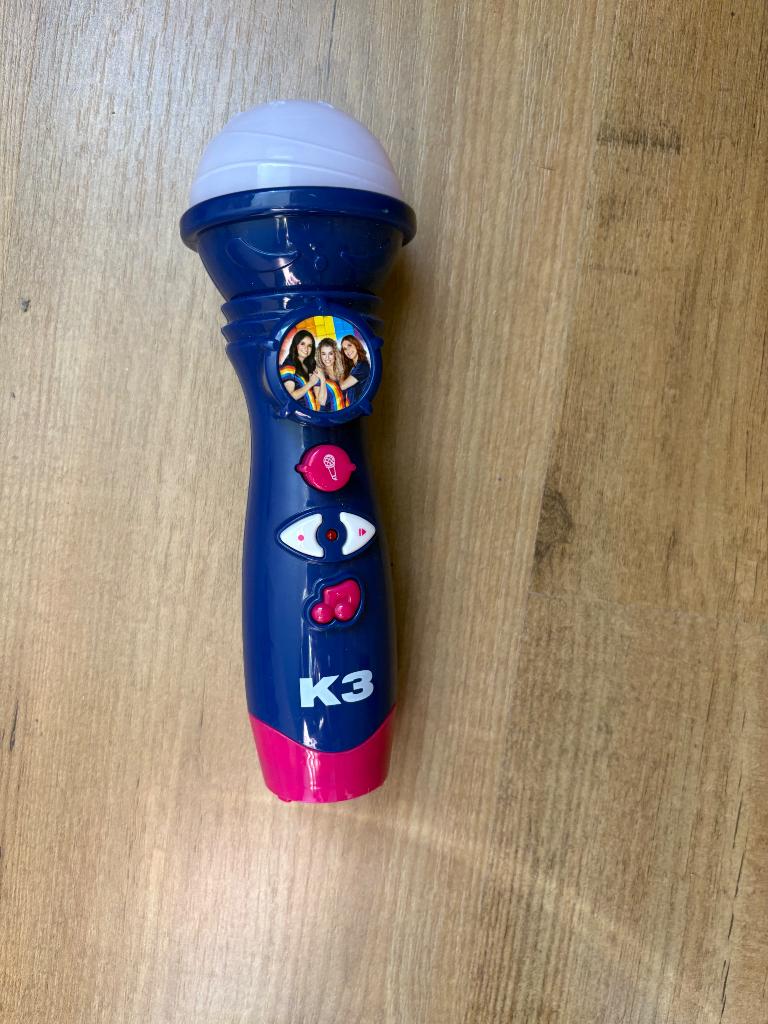 K3 microfoon met liedjes en opname functie, Ophalen of Verzenden, Zo goed als nieuw, Meisje