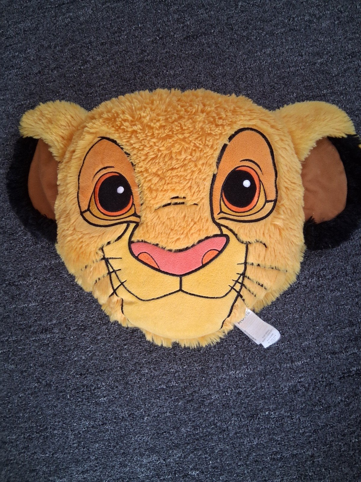 Lion King simba kussen, Ophalen of Verzenden, Leeuwenkoning of Jungle Boek, Zo goed als nieuw, Knuffel