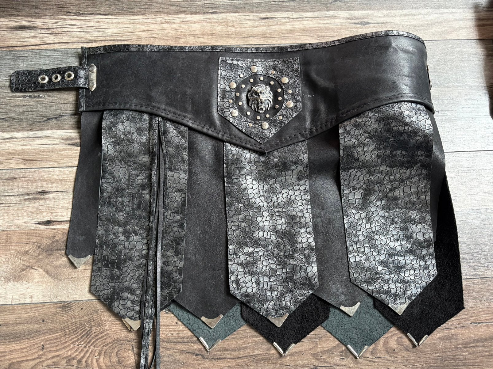 Wasteland of Bitch outfit- Zwart/Zilver, Kleding, Ophalen, Maat 38/40 (M), Overige thema's
