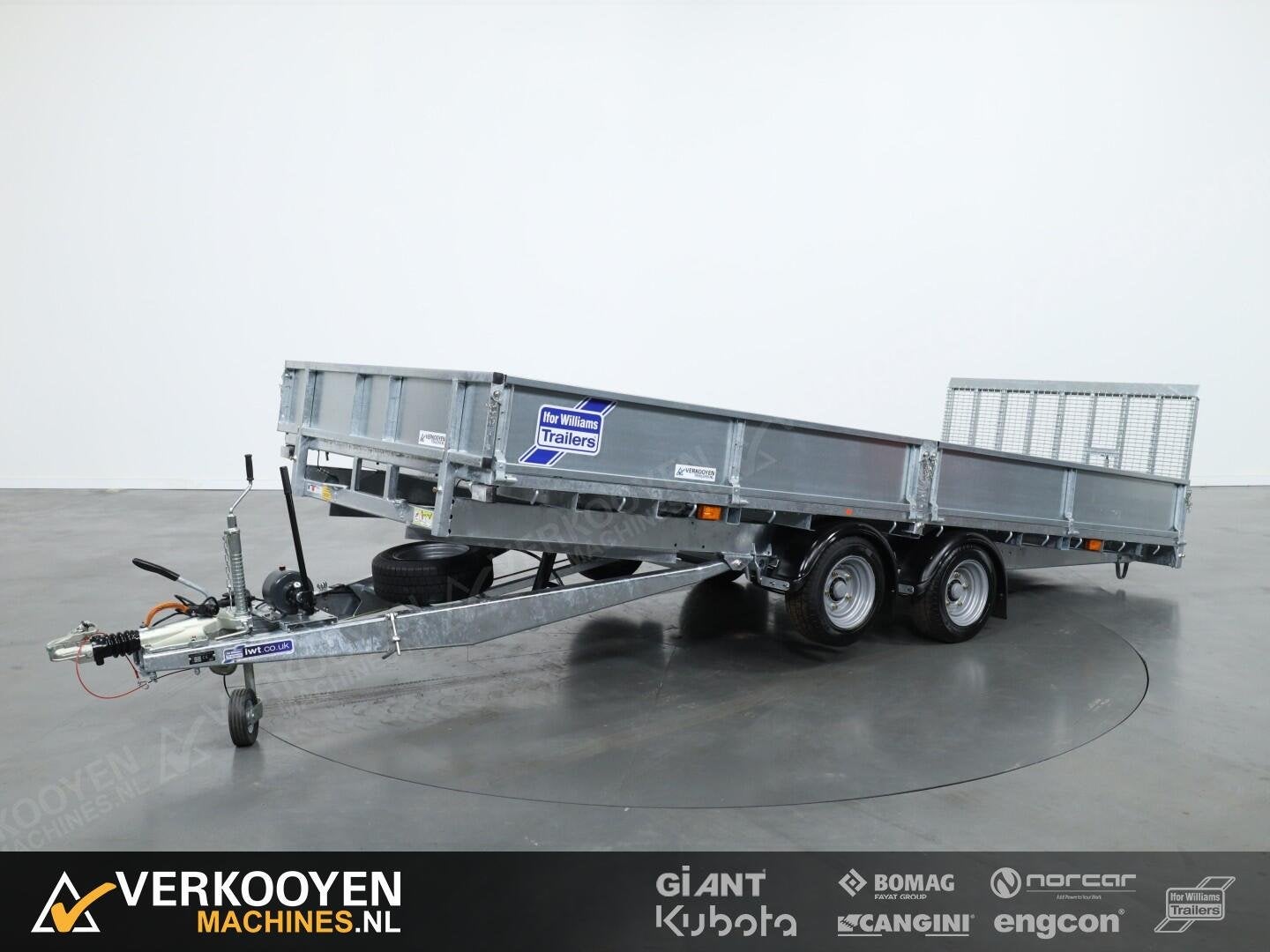 2026 Ifor Williams CT166 Tiltbed 490x204cm VT990, Auto's, Vrachtwagens, Overige kleuren, Overige brandstoffen, Origineel Nederlands