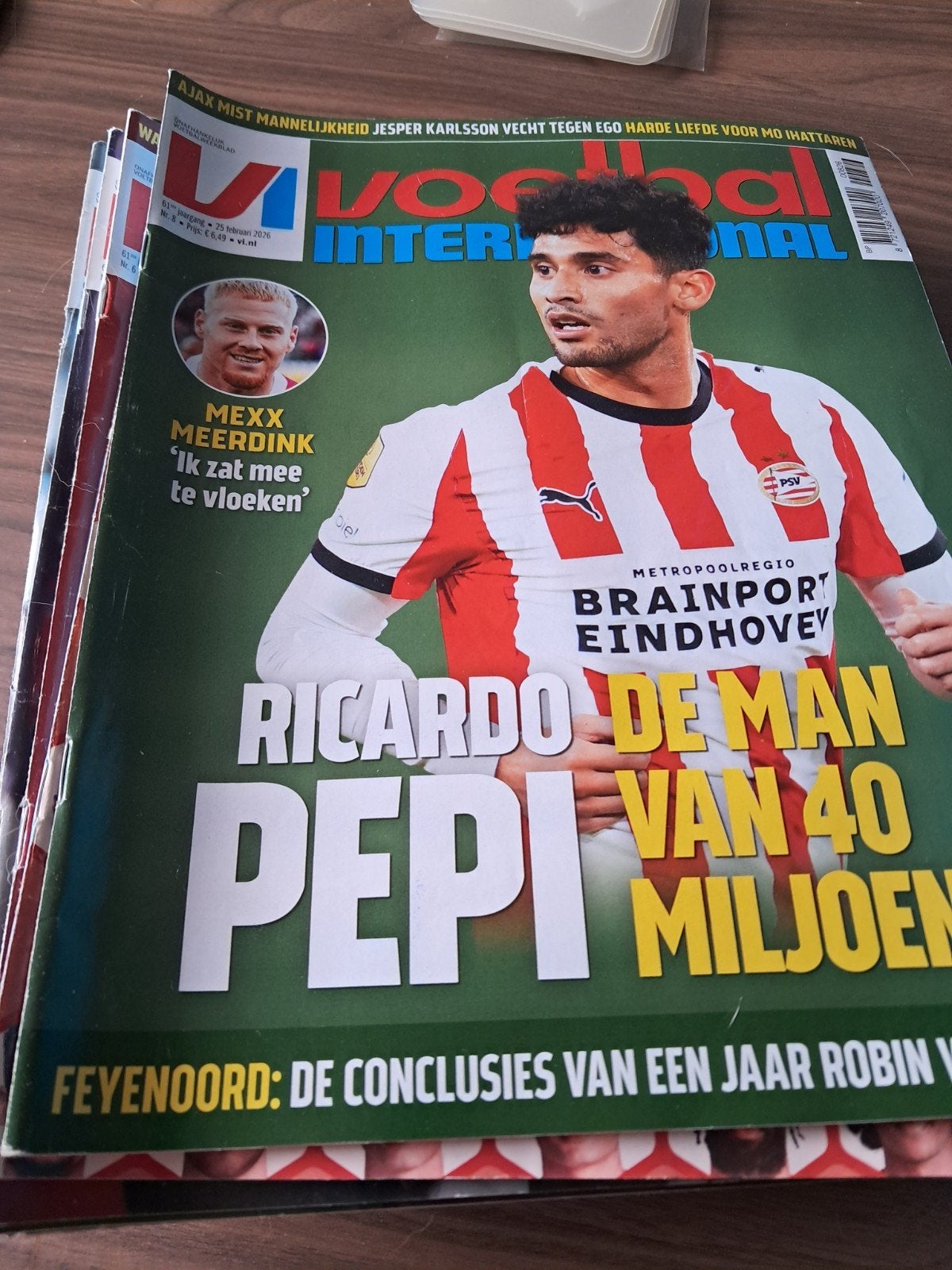 Voetbal International tijdschriften, Ophalen, Gelezen, Sport en Vrije tijd