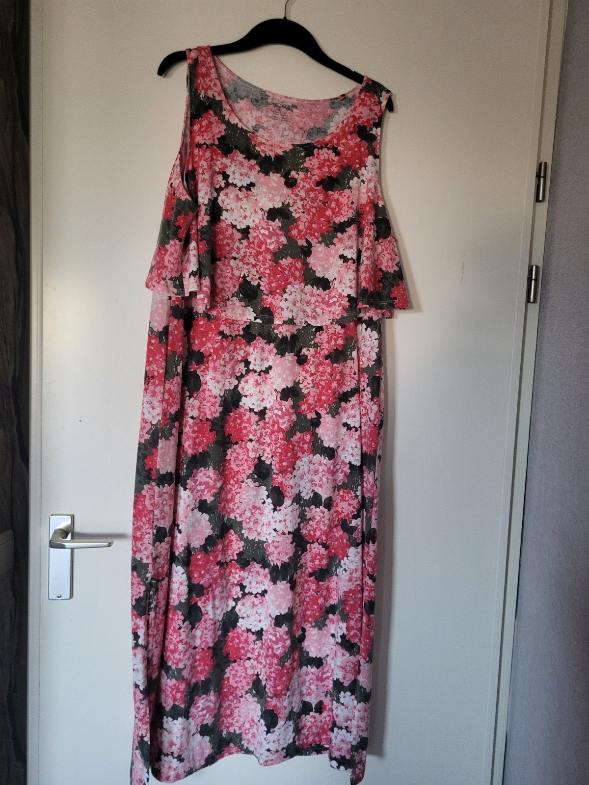 lange zomerjurk maat 48/50, Kleding | Dames, Grote Maten, Ophalen of Verzenden, Zo goed als nieuw, Jurk