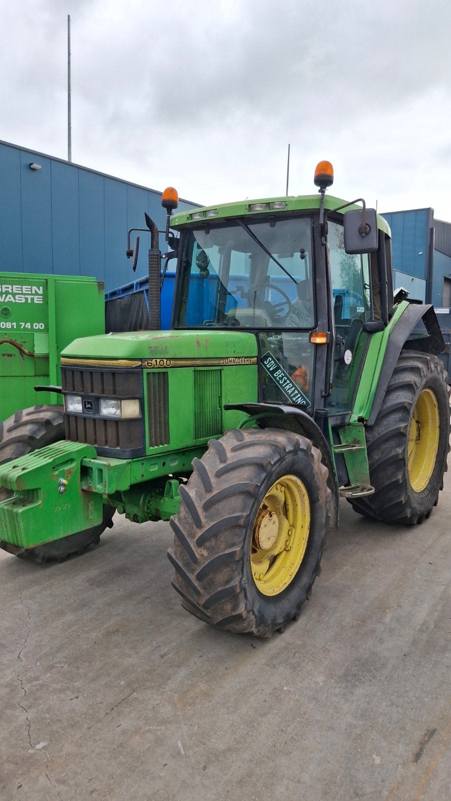 John deere 6100, Ophalen of Verzenden, Gebruikt, Tot 80 Pk, John Deere