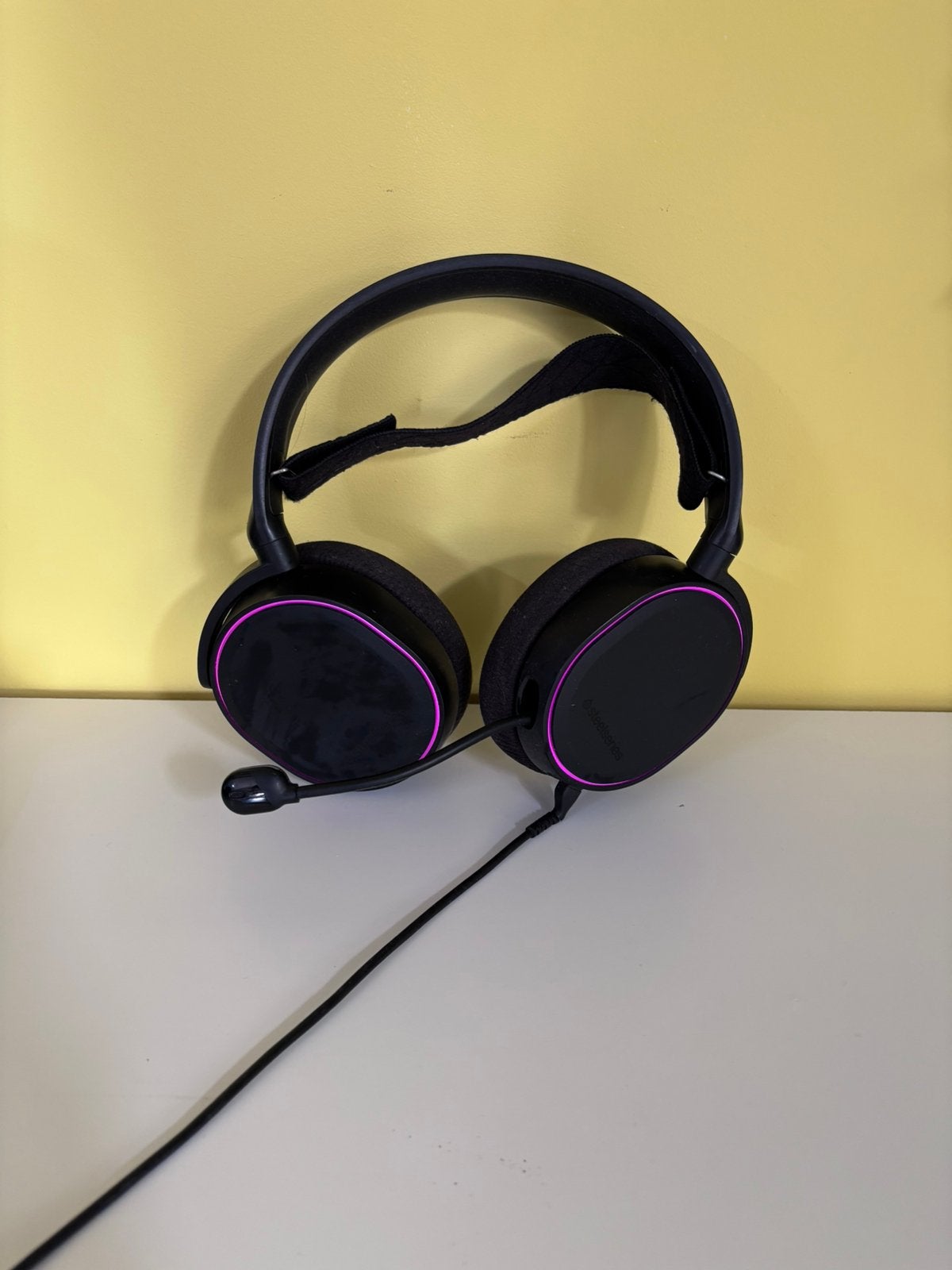 Steelseries Arctis 5 RGB headset, Ophalen, Mute-functie, Steelseries Arctis, Zo goed als nieuw